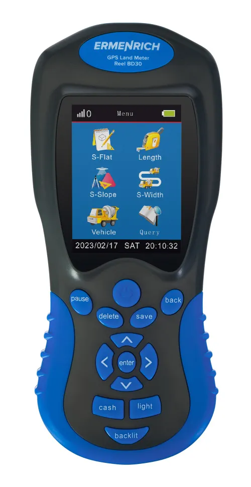 photograph Ermenrich Reel BD30 GPS Land Meter, blue,  4