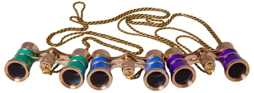 photograph Levenhuk Broadway 325C Opera Glasses with Chain,  11