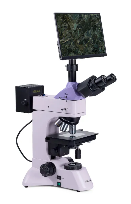 photograph MAGUS Metal D600 BD LCD Metallurgical Digital Microscope,  4