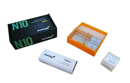 picture Levenhuk N10 NG Prepared Slides Set,  2