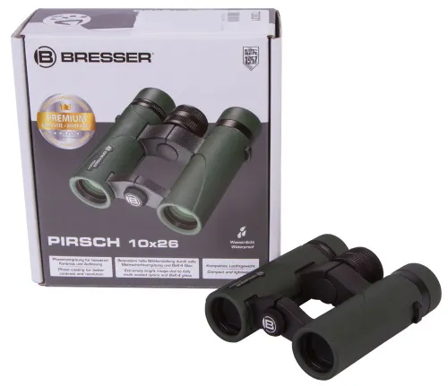 picture Bresser Pirsch 10x26 Binoculars,  10