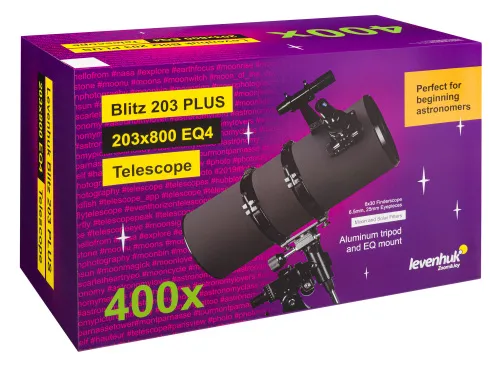 image Levenhuk Blitz 203 PLUS Telescope,  12