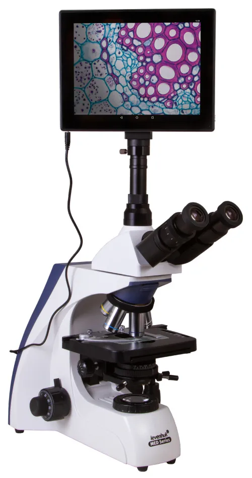 image Levenhuk MED D35T LCD Digital Trinocular Microscope,  5