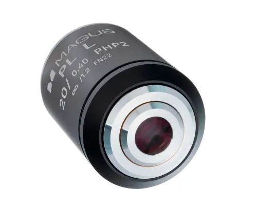 photograph MAGUS 20HP 20х/0.40 Plan L phase PHP2  ∞/1.2 WD 8.0mm Objective,  3