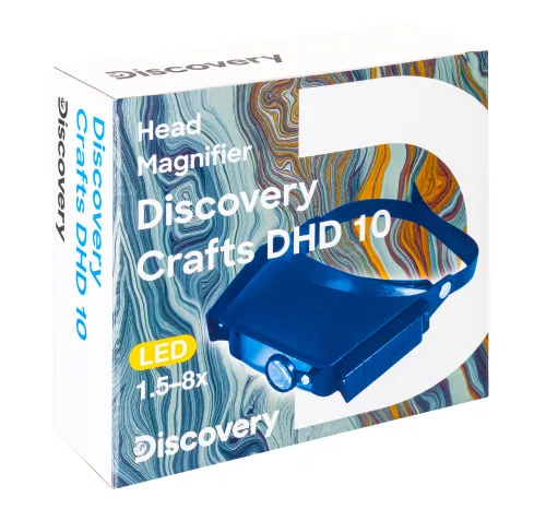 image Levenhuk Discovery Crafts DHD 10 Head Magnifier,  10