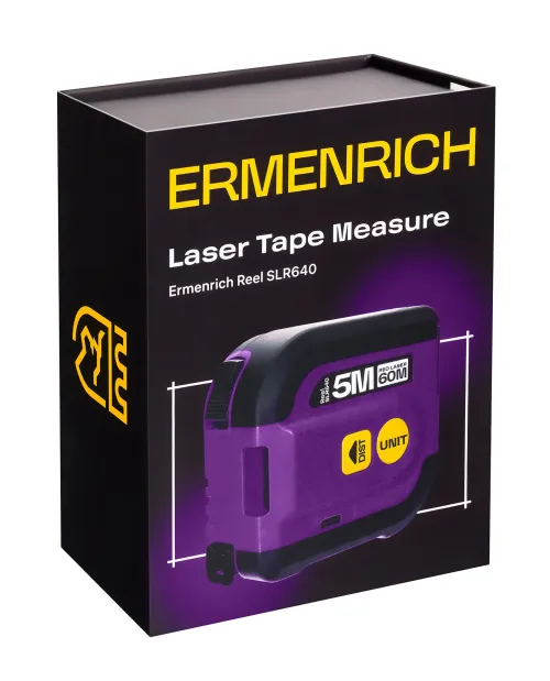 picture Ermenrich Reel SLR640 Laser Tape Measure,  7