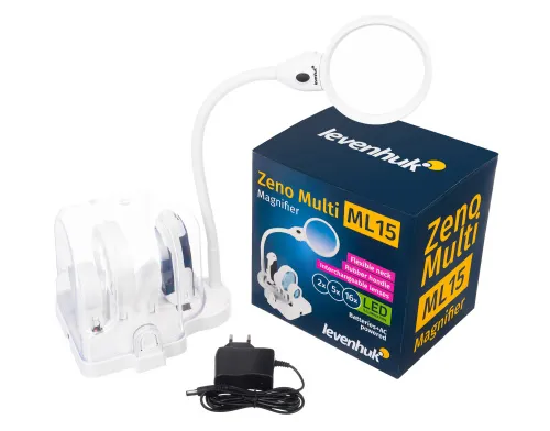 picture Levenhuk Zeno Multi ML15 White Magnifier,  2