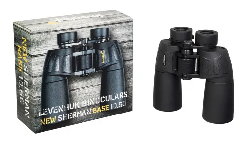 photograph Levenhuk New Sherman BASE 10x50 Binoculars,  5