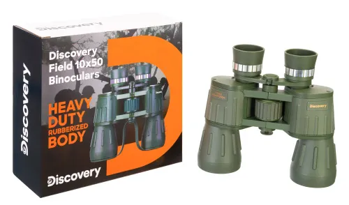 photograph Levenhuk Discovery Field 10x50 Binoculars,  11