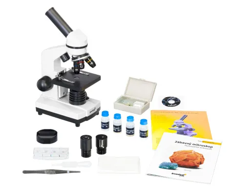 picture Levenhuk Rainbow D2L 0.3M Digital Microscope, Moonstone,  2