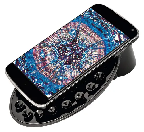 picture Bresser National Geographic 40x–1280x Microscope with Smartphone Holder,  12