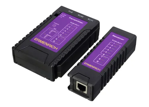 photograph Ermenrich NetGeeks NP10 Cable & PoE Tester,  6