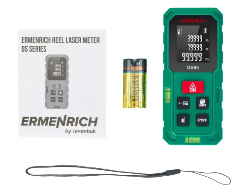 photo Ermenrich Reel PLUS GS80 Laser Meter,  2