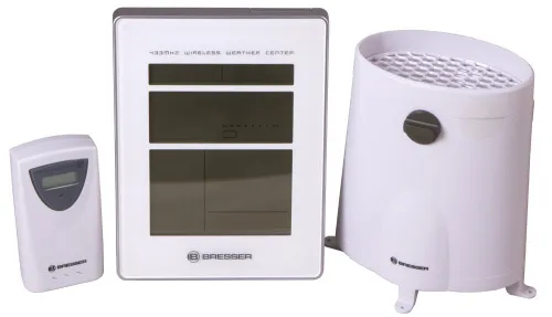 photo Bresser RC Weather Station, white,  8