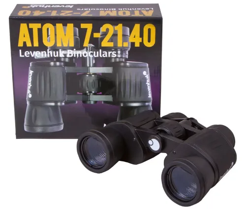 photo Levenhuk Atom 7–21x40 Binoculars,  3