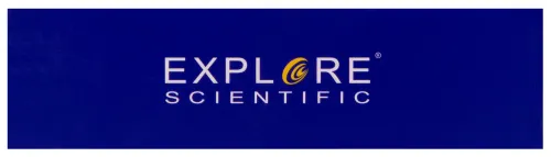 photograph Explore Scientific RC Digital Projection Clock with Indoor Temperature, black,  20