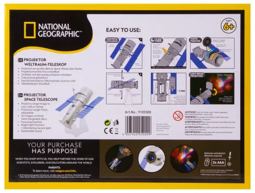 picture Bresser National Geographic Projector Space Telescope,  10
