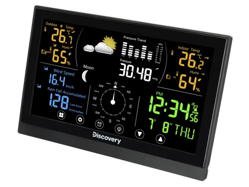 photograph Levenhuk Discovery Report WA60 Weather Station,  3