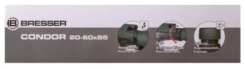 photo Bresser Condor 20–60x85 Spotting Scope,  18