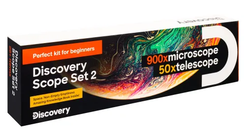 image Levenhuk Discovery Scope Set 2 with book,  17