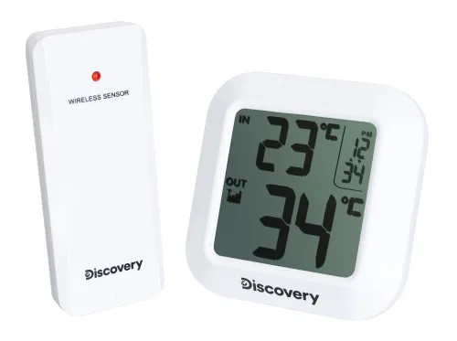 photograph Levenhuk Discovery Report W20 Weather Station with clock,  3