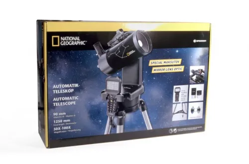 picture Bresser National Geographic 90/1250 GOTO Telescope,  7