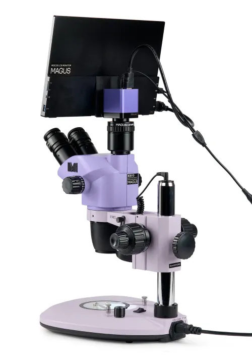 picture MAGUS Stereo D8T LCD BASE Digital Stereomicroscope,  6