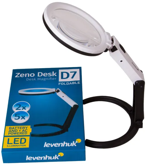 picture Levenhuk Zeno Desk D7 Magnifier,  3