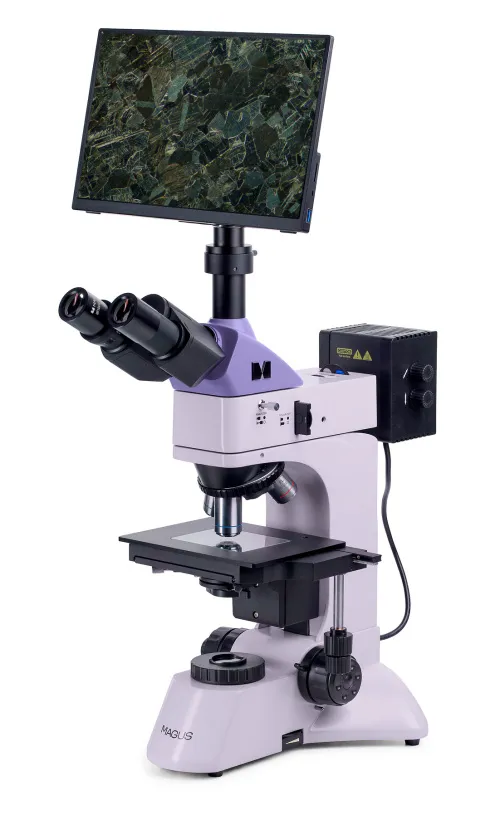 photograph MAGUS Metal D600 BD LCD Metallurgical Digital Microscope,  3