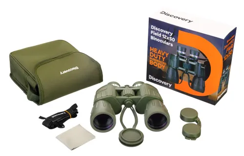 photograph Levenhuk Discovery Field 12x50 Binoculars,  4
