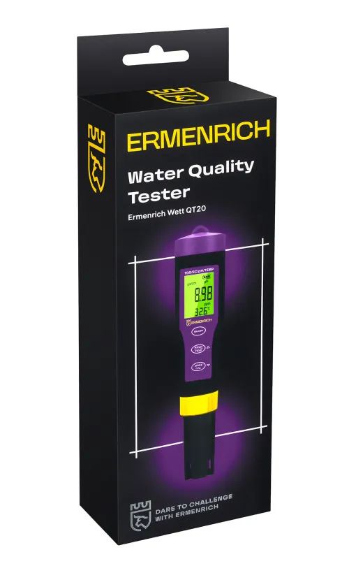 picture Ermenrich Wett QT20 Water Quality Tester,  6