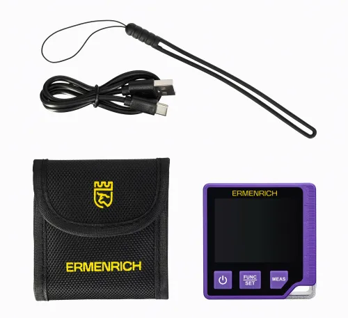 photo Ermenrich Verk LQ60 3-in-1 Digital Level with Laser Meter,  2