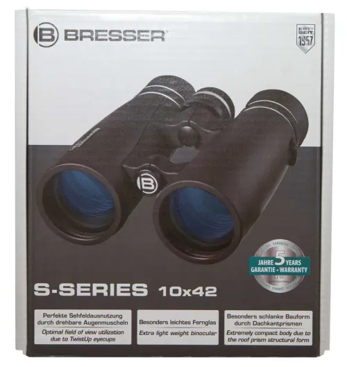 photograph Bresser S-Series 10x42 Binoculars,  12