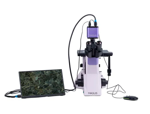 picture MAGUS Metal VD700 BD LCD Metallurgical Inverted Digital Microscope,  6