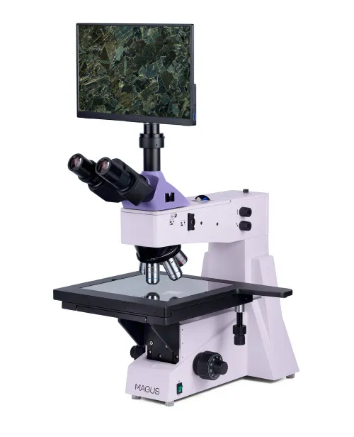 picture MAGUS Metal D650 BD LCD Metallurgical Digital Microscope,  3