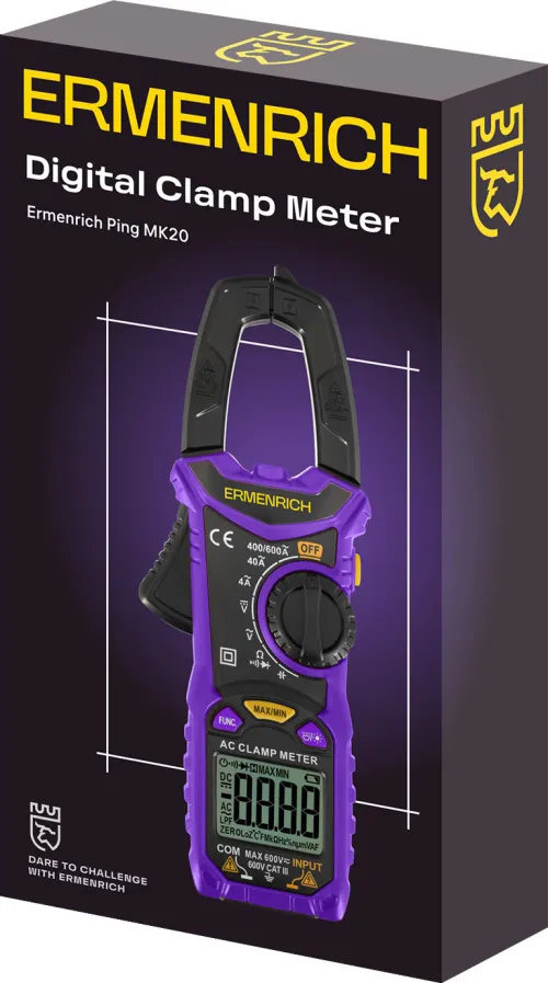 picture Ermenrich Ping MK20 Digital Clamp Meter,  2