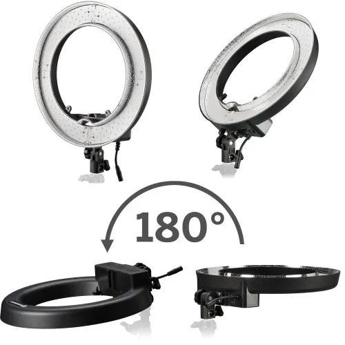 image Bresser BR-RL12 Dimmable LED Daylight Ring Light 45W with Carry Bag,  5