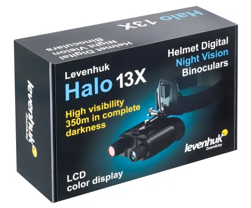 photograph Levenhuk Halo 13X Helmet Digital Night Vision Binoculars,  13