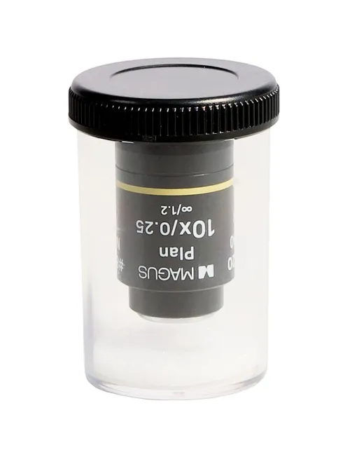 image MAGUS 10PL60V Plan 10х/0.25 ∞/1.2 H60mm Objective,  5