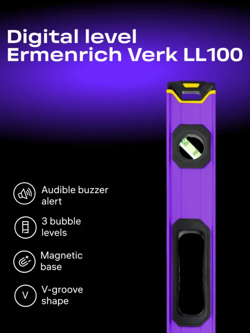photo Ermenrich Verk LL100 Digital Level,  9