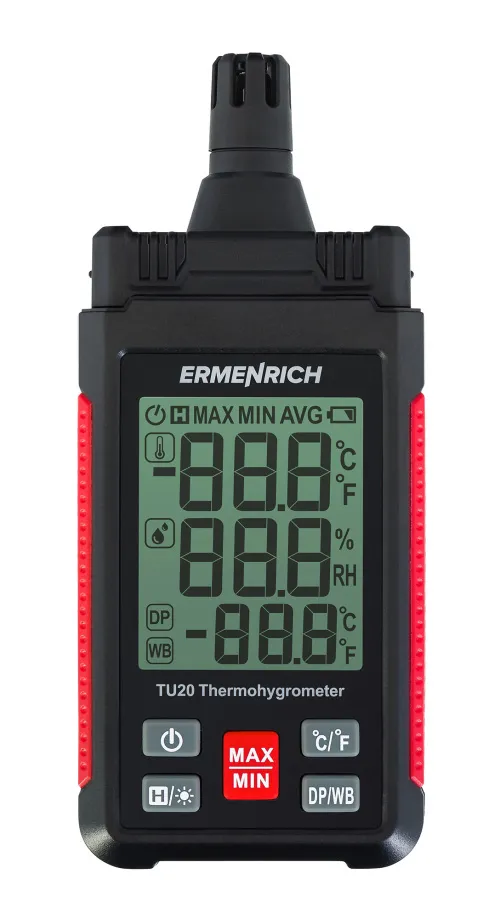 photo Ermenrich Wett TU20 Thermohygrometer,  6