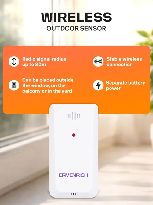 photo Ermenrich Report WR20 Weather Station,  15