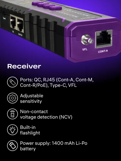 photograph Ermenrich NetGeeks NP45 Multifunctional Cable Tester,  16