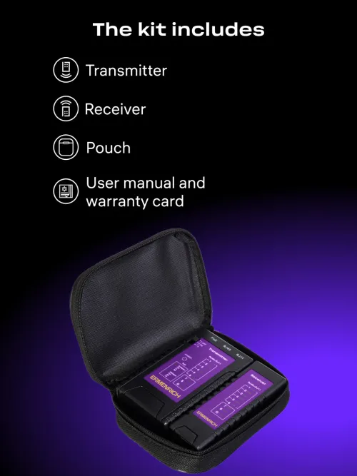 photograph Ermenrich NetGeeks NP10 Cable & PoE Tester,  12