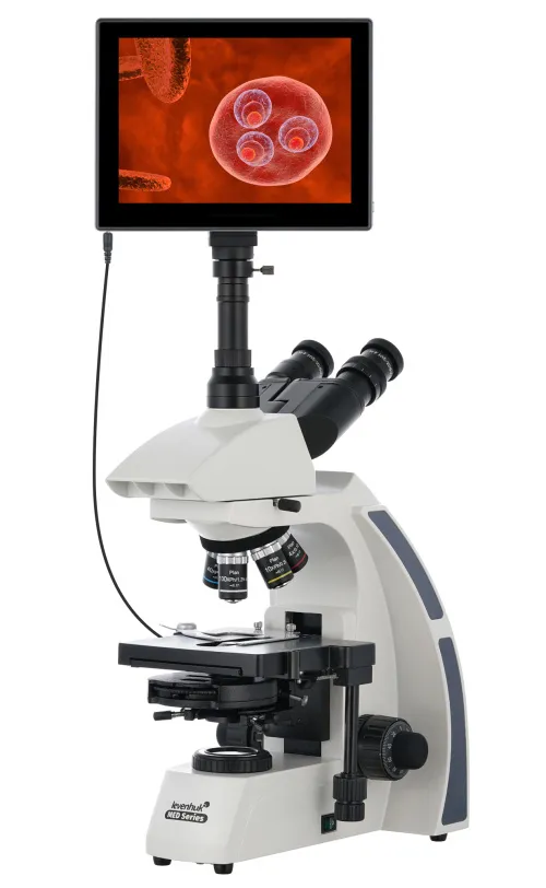 picture Levenhuk MED D45T LCD Digital Trinocular Microscope,  3