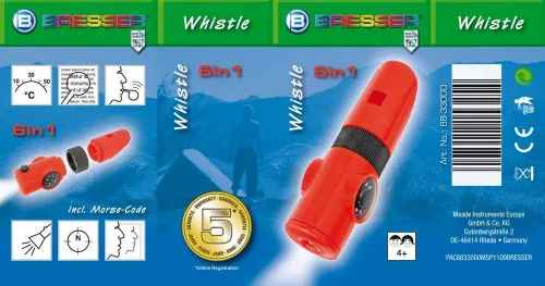 photograph Bresser Junior Multifunctional Whistle 6 in 1,  9