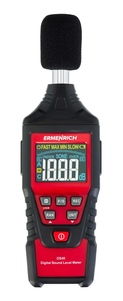 photograph Ermenrich Seek DS40 Digital Sound Level Meter,  4