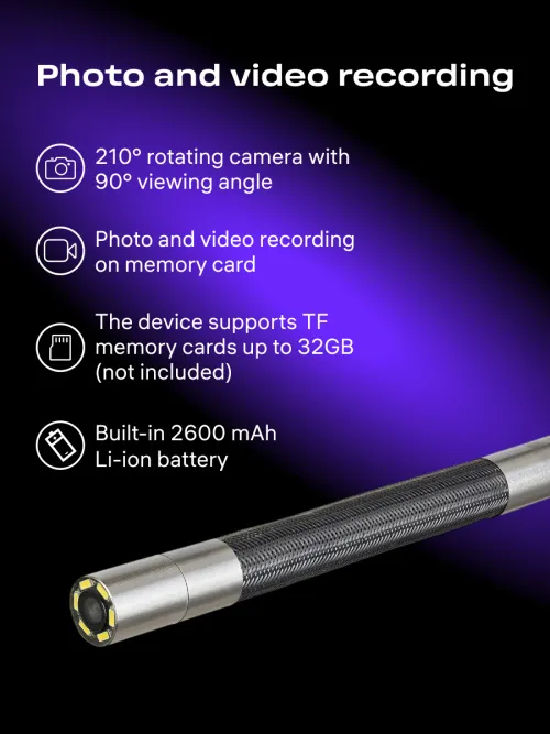 photograph Ermenrich Seek VE80 Industrial Endoscope,  12