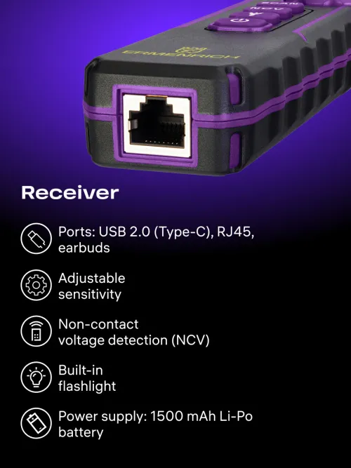 picture Ermenrich NetGeeks NP60 Optical Wire Tracker,  17