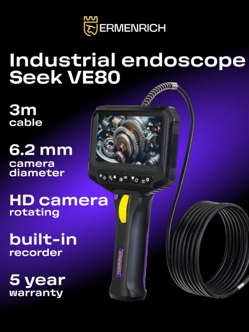 photograph Ermenrich Seek VE80 Industrial Endoscope,  10